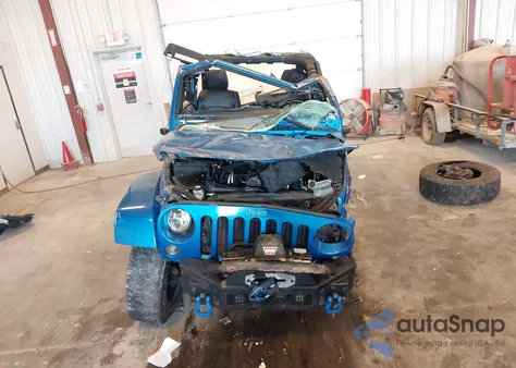 2015 Jeep Wrangler Sahara from USA, damaged, VIN 1C4AJWBG5FL517851
